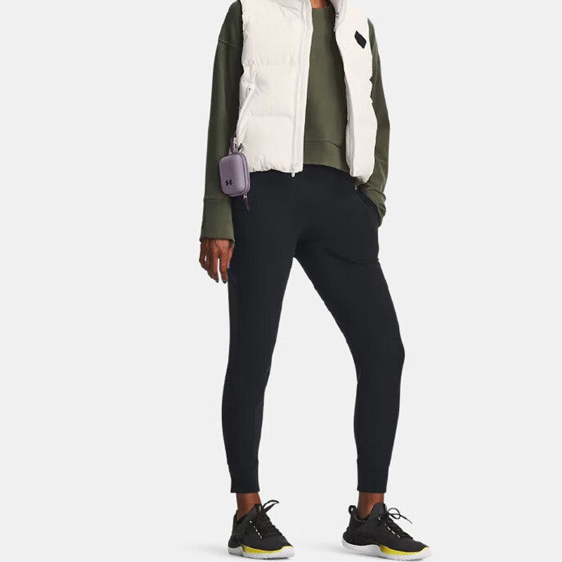 特价UA安德玛女子休闲裤宽松束脚裤训练健身舒适运动长裤1379884