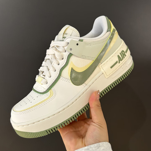 Nike耐克女子板鞋SHADOW空军一号AIR FORCE 1厚底运动鞋FN6335