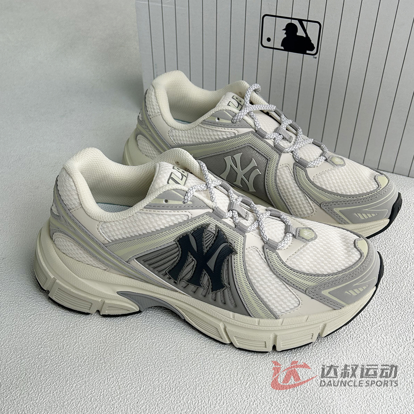 MLB老爹鞋男女NY复古运动休闲鞋