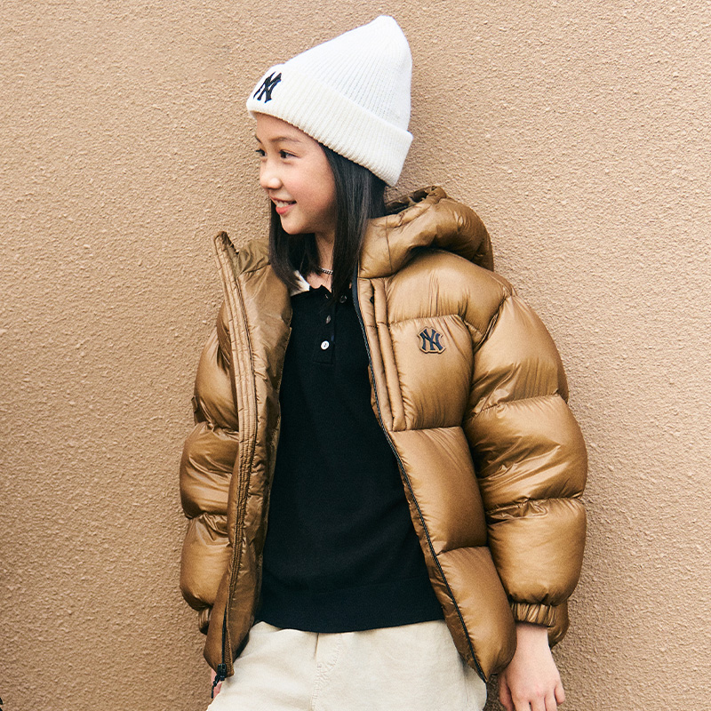 MLB儿童NY保暖连帽运动羽绒服