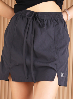 26新款MLB运动短裙女子NY小标凉感防泼水速干休闲半身裙3FSKB0563