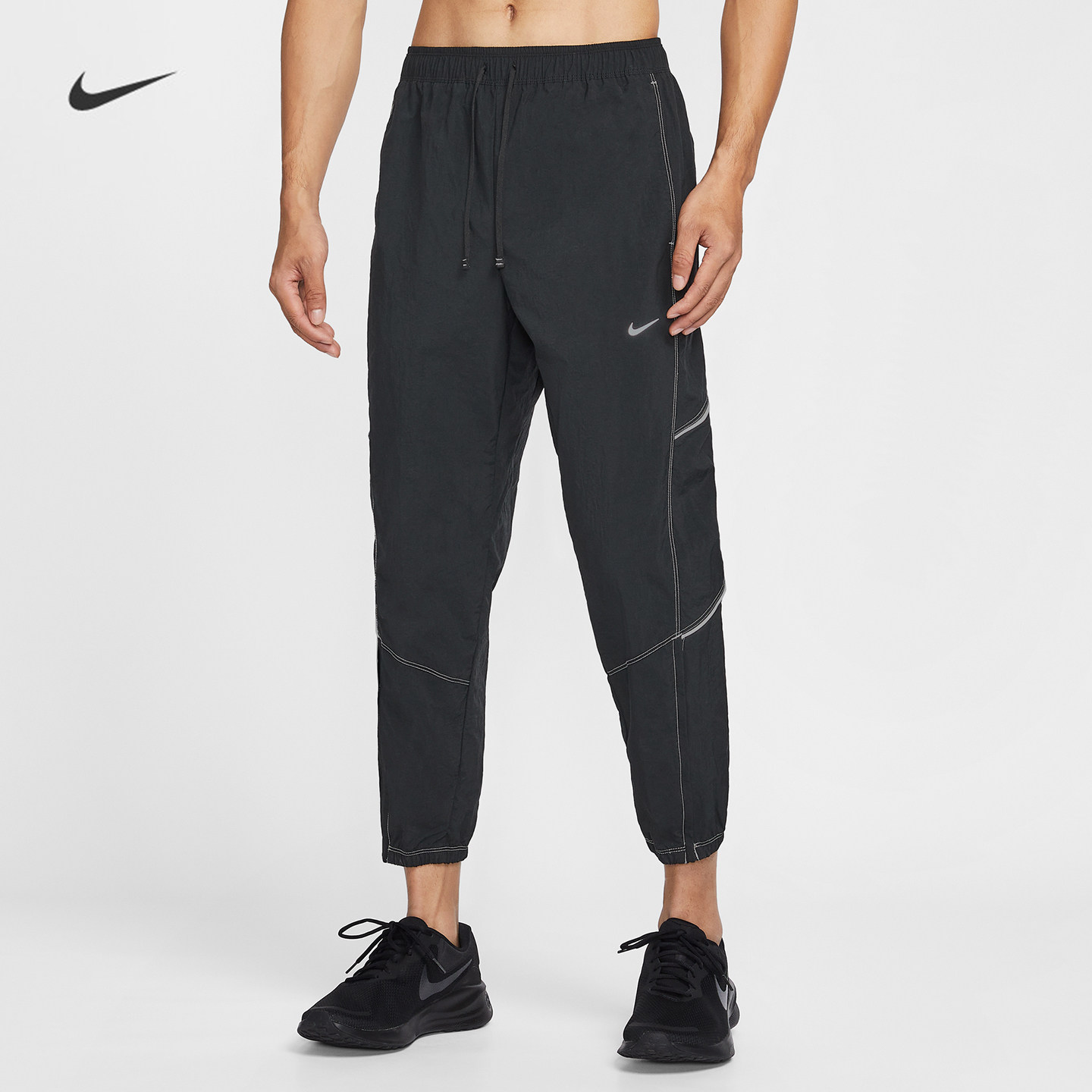 Nike耐克男子速干束脚梭织长裤