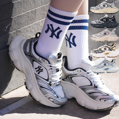 MLB复古老爹鞋增高运动休闲鞋