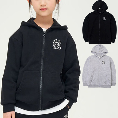 MLB儿童NY连帽开衫外套运动茄克