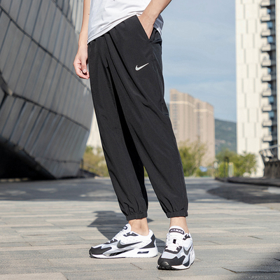 Nike耐克男梭织束脚运动长裤