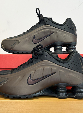 25新款Nike耐克女子运动鞋SHOX R4气柱高跟缓震低帮跑步鞋AR3565