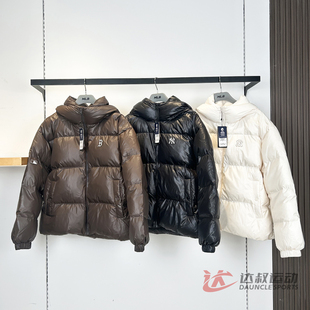 25新款MLB儿童羽绒服男女NY小标鸭绒防泼水保暖棉羽外套7ADJB0556