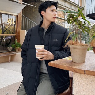 25新款TheNorthFace北面羽绒服男防泼水600蓬鹅绒可拆卸马甲8DUG
