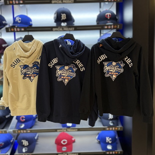 25新款NewEra纽亦华MLB外套男女NY大标刺绣连帽运动夹克14536473