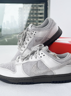 25新款Nike耐克男子板鞋DUNK LOW翻毛皮胶底低帮运动鞋FD9746