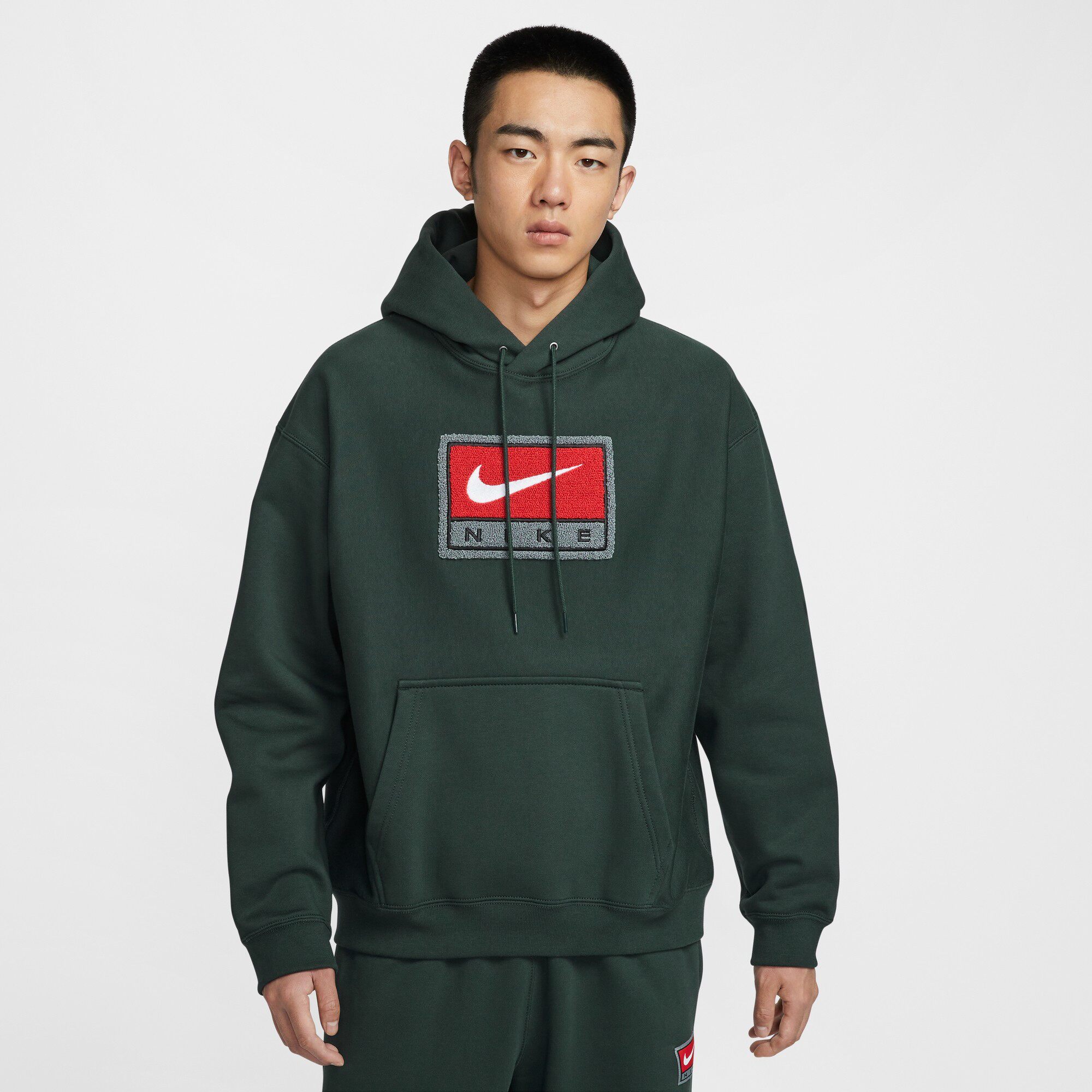 Nike耐克男子加绒针织连帽卫衣