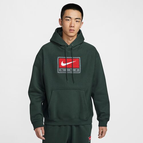 Nike耐克男子加绒针织连帽卫衣