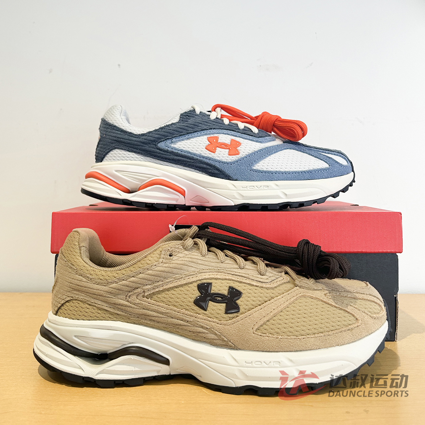 25新款UA安德玛运动鞋男女HOVR Apparition Cord休闲鞋6010420