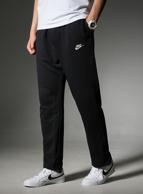 24新款Nike耐克运动裤男训练宽松舒适透气针织休闲直筒长裤BV2714
