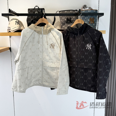 MLB冲锋衣外套男女运动休闲夹克