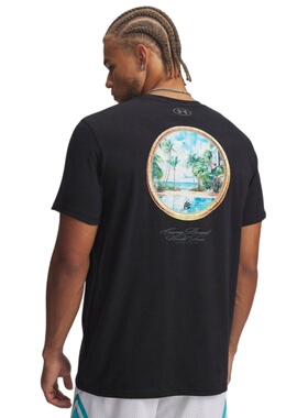 26新款UA安德玛短袖男子CURRY库里亚洲行篮球休闲运动T恤6012970