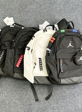 Jordan25新款Nike耐克双肩包男女大容量书包运动背包JD2513158AD