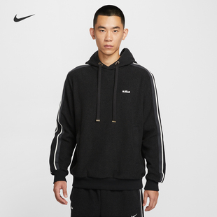 25新款Nike耐克男子卫衣LEBRON詹姆斯加绒连帽运动套头衫HV3404