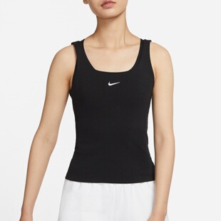 吊带DH1346 Nike耐克运动背心女子刺绣logo训练健身紧身透气无袖