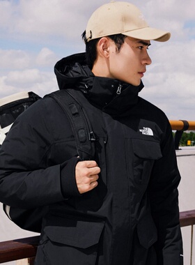 25新款TheNorthFace北面羽绒服男子户外防水鹅绒保暖棉羽外套88R3