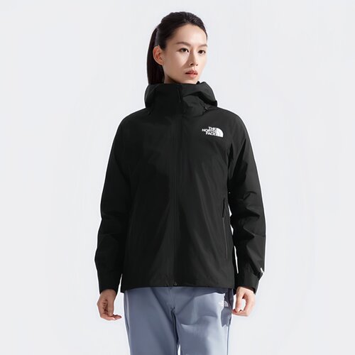 北面冲锋衣女鹅绒羽绒三合一外套