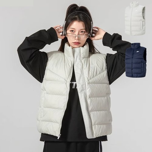 NIKE耐克女子立领保暖羽绒马甲
