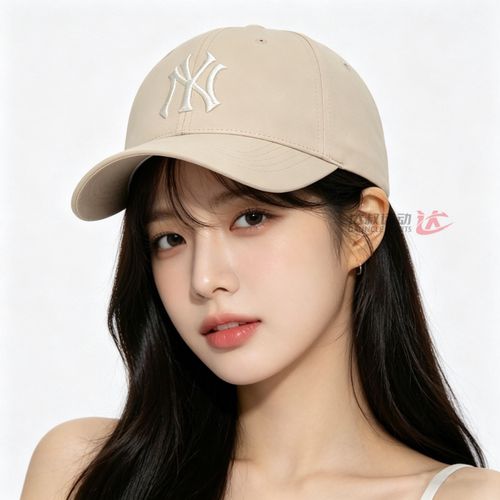 MLB硬顶棒球帽男女NY休闲鸭舌帽