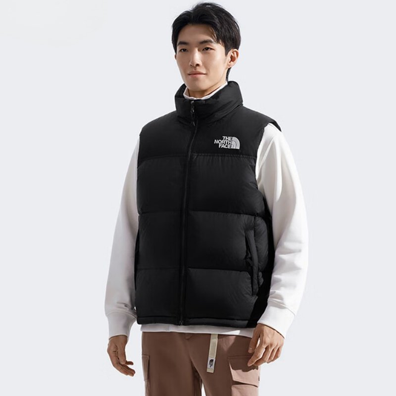 25新款TheNorthFace北面羽绒马甲男女ICON鹅绒保暖棉羽背心3JQQ