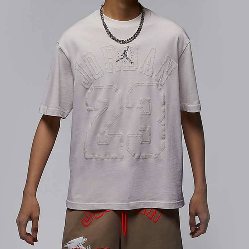 耐克男短袖刺绣纯棉圆领运动T恤