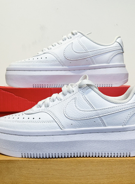 Nike耐克板鞋女子COURT VISION ALTA厚底增高松糕鞋运动鞋DM0113