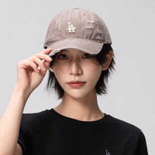 26新款 MLB儿童棒球帽男女刺绣小标做旧运动休闲鸭舌帽7ACPB366N