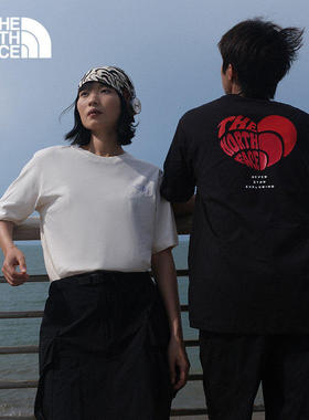 25款TheNorthFace北面户外情侣短袖凉感舒适透气休闲运动T恤8D7U