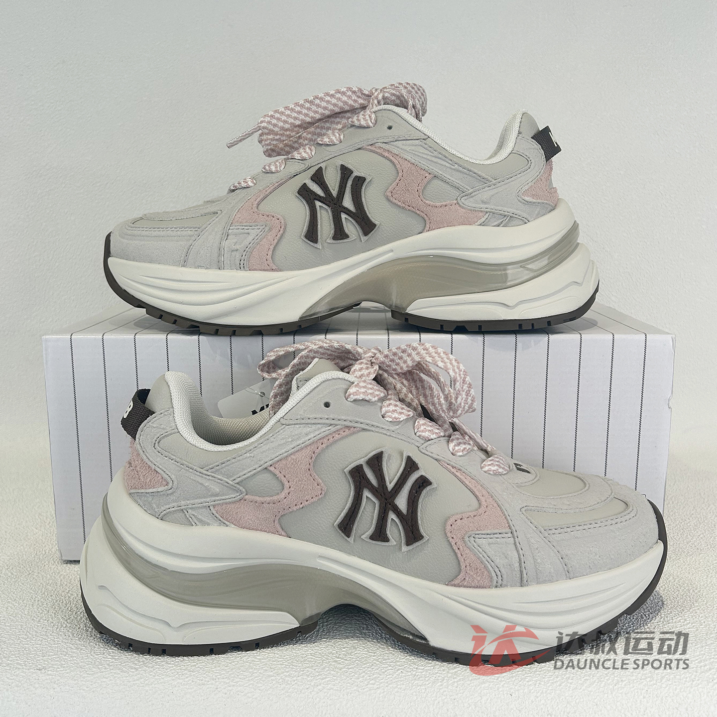 MLB情侣老爹鞋男女NY运动休闲鞋