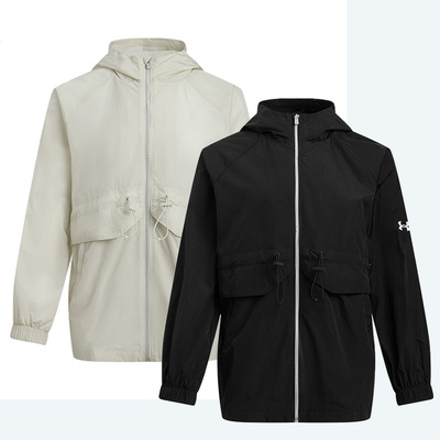 UA安德玛女子梭织连帽外套