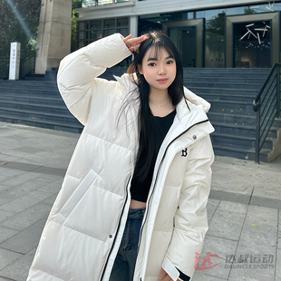 24新款 运动棉羽外套3ADJB1746 MLB情侣羽绒服男女NY小标连帽长款