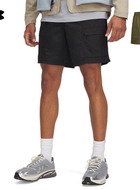 25新款UA安德玛男子短裤Icon Volley梭织五分裤休闲运动裤1390240