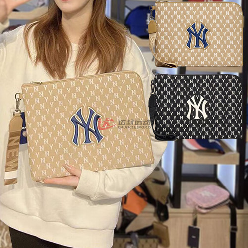 MLB男女NY手拿包拎包休闲包