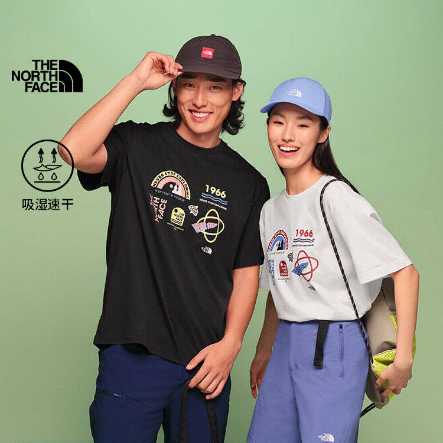 26新款TheNorthFace北面户外短袖