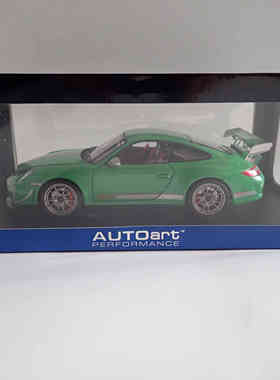 autoart奥拓1/18保时捷 PORSCHE 911 997 GT3 RS 合金汽车模型