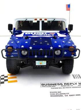 总统竟选汽车模型悍马H1EXOTO