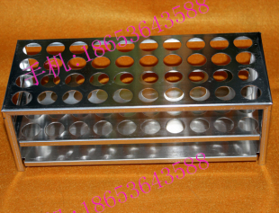 实验耗材 实验用品 优质铝试管架20.5 40孔