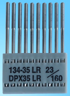 台湾TNC迪恩斯工业缝纫机针刀针134-35LR斜切窄口长身DPX17款鸭嘴