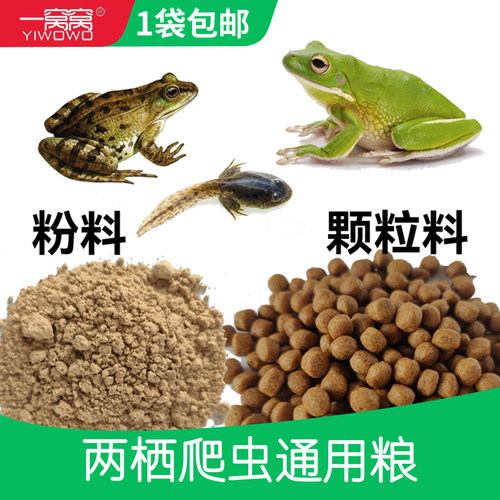 一窝窝宠物蛙粮全程科学匹配投喂