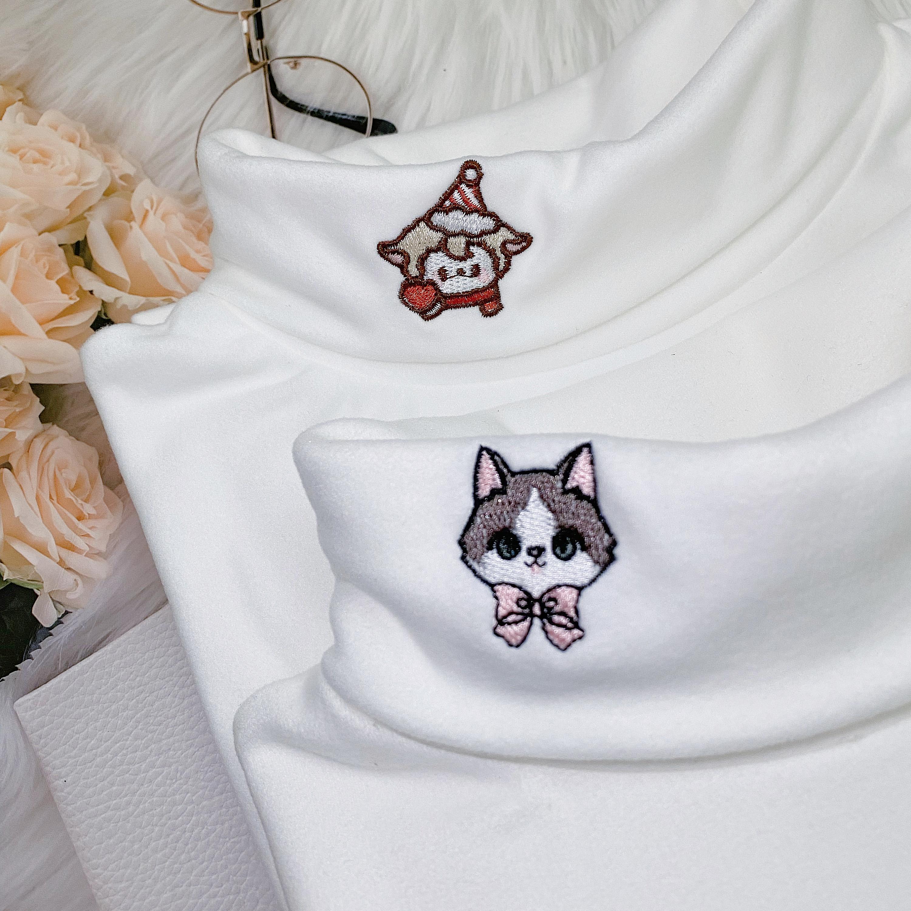 百搭双面德绒高领白色打底衫秋冬