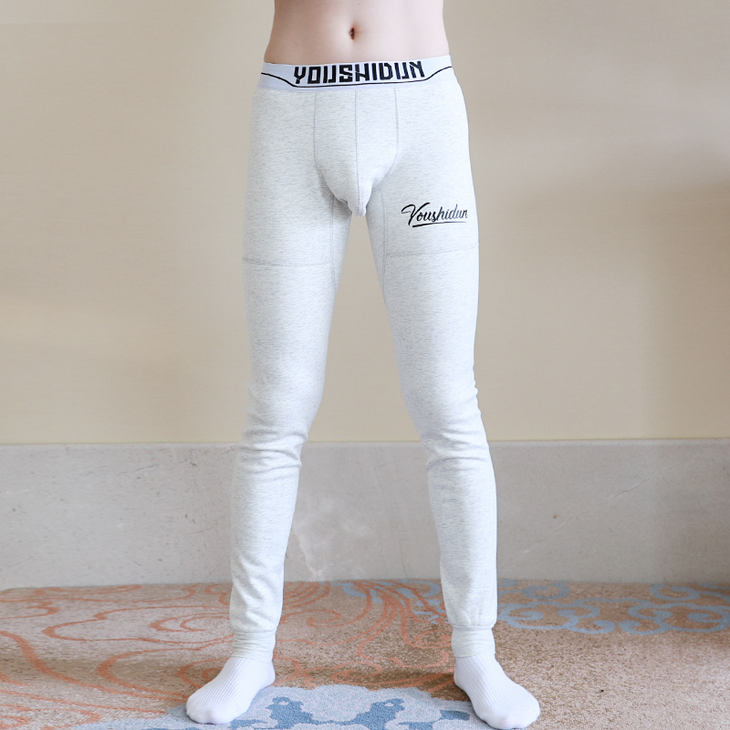 保暖裤男保暖裤秋裤加绒加厚修身