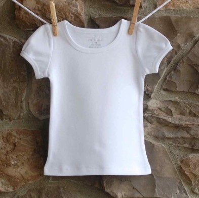 新款百搭宝宝女孩纯棉圆领夏装