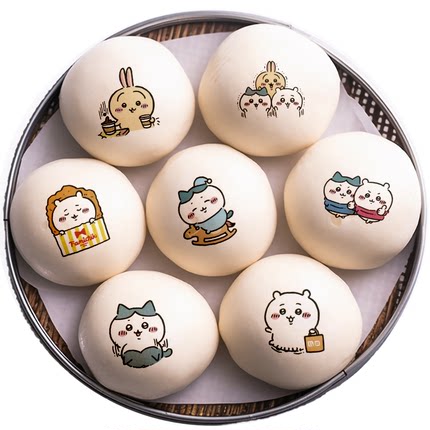 林记0.3威化纸3.5厘米150片chiikawa糯米纸马拉糕发糕米糕馒头贴