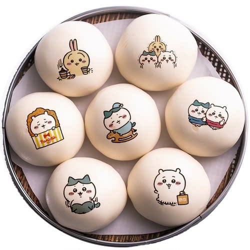 林记0.3威化纸3.5厘米150片chiikawa糯米纸马拉糕发糕米糕馒头贴