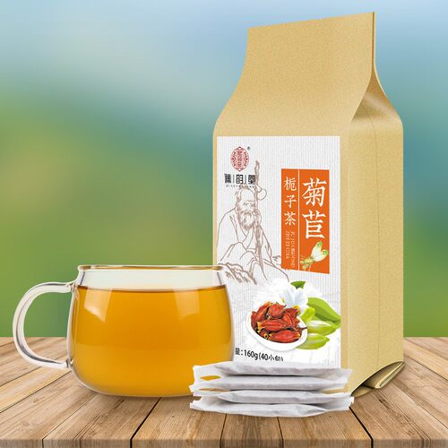 谯韵堂菊苣栀子茶百合桑叶酸茶降