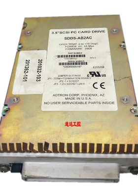可开票SDDS-AB2AC工业医疗设备3.5 SCSI PC卡驱动器50PIN现货实图